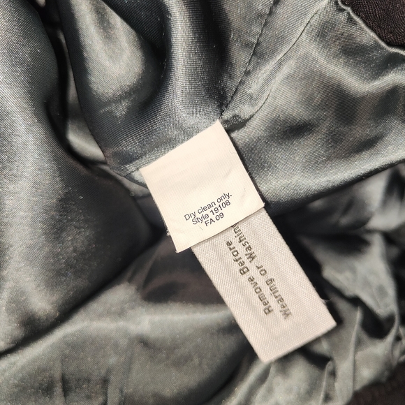 J Crew Black Jacket Size UK 14 Military Wool Mix - Picture 8 of 8